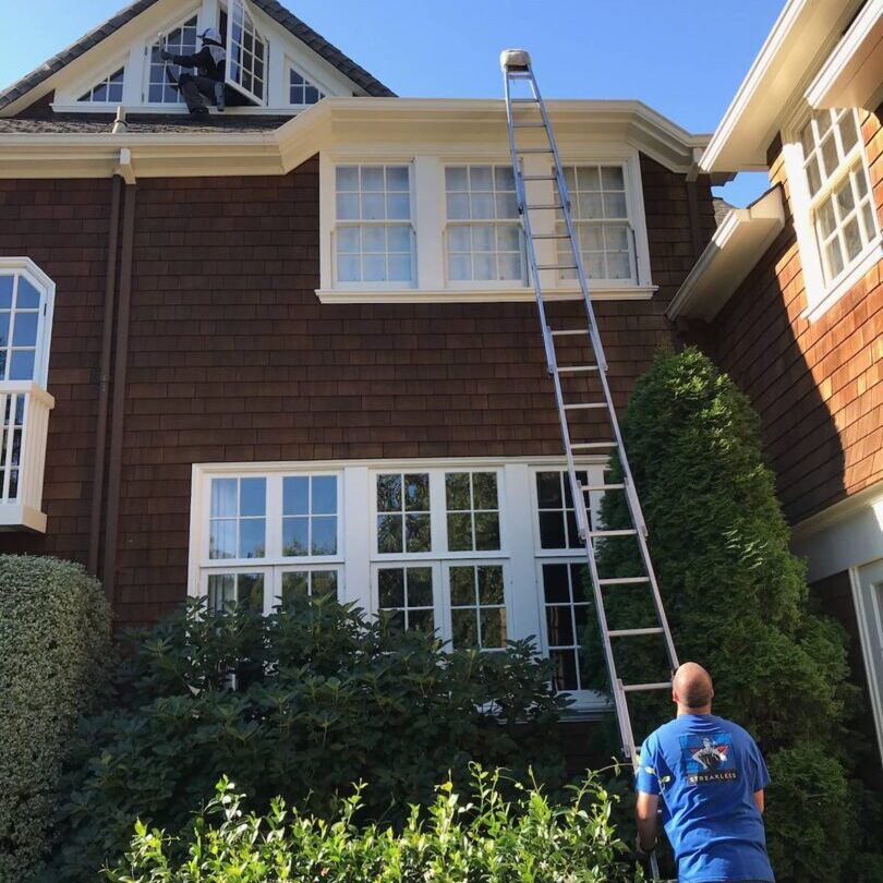 Streakless Window Cleaning